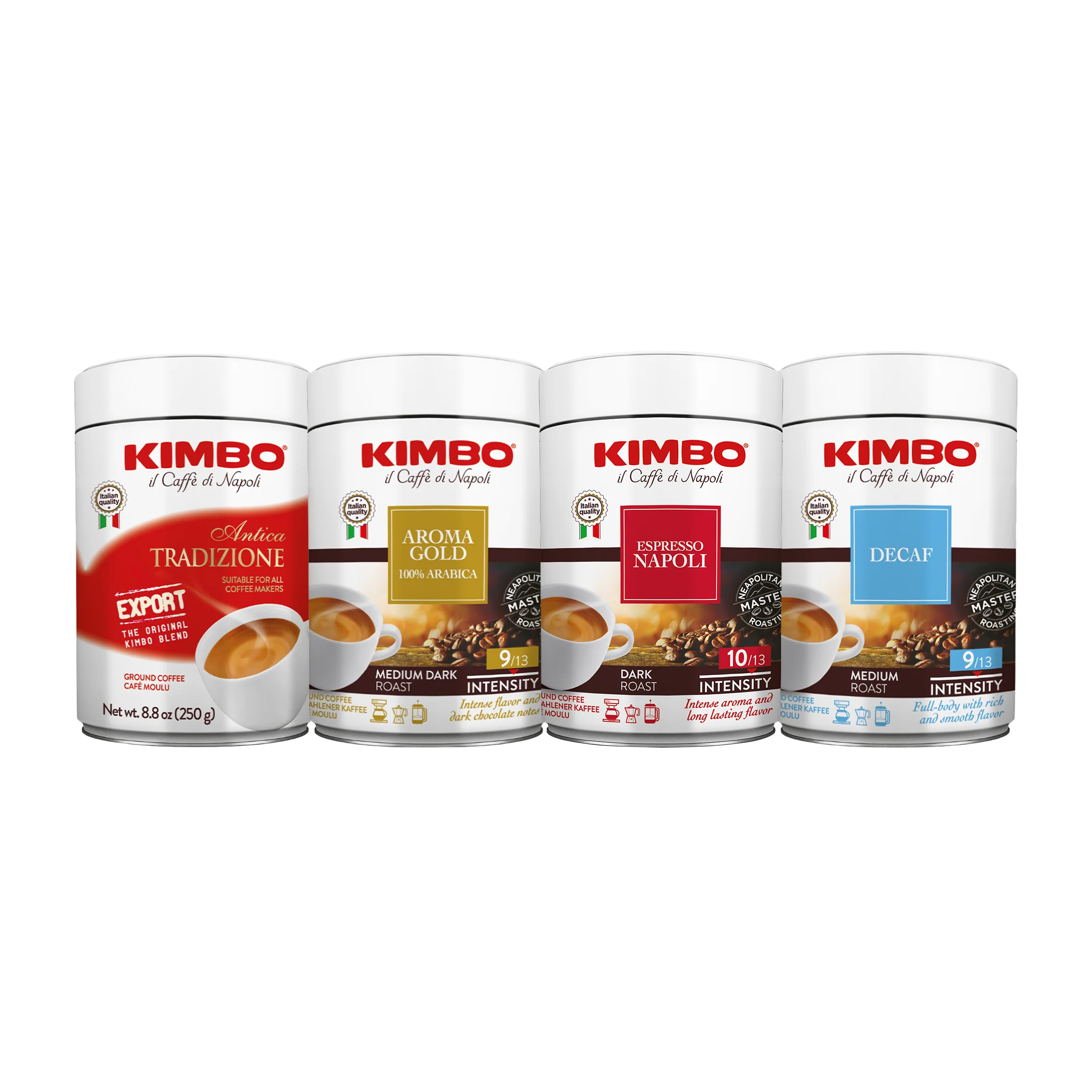 Ground Coffee Variety Pack – 4 x 8.8oz Cans