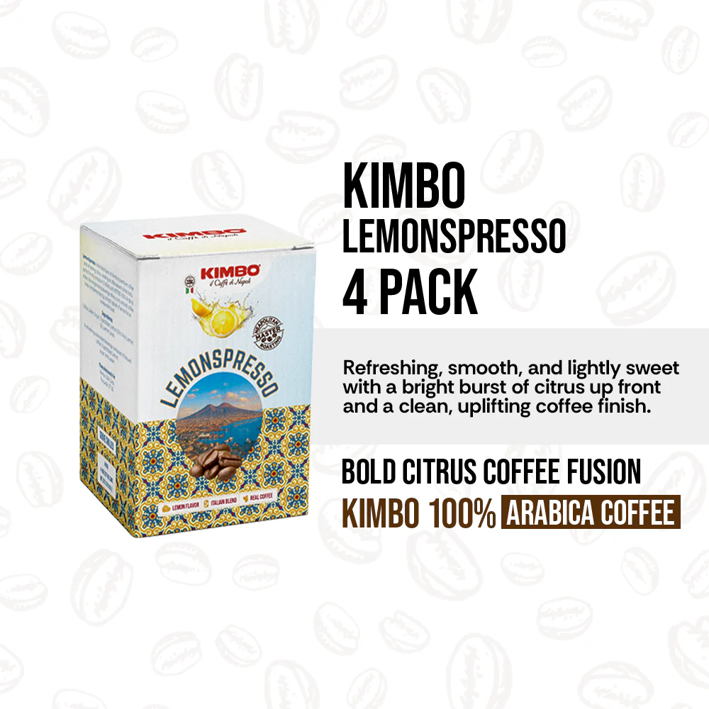 Kimbo LemonSpresso™ RTD 4 Can Pack - Image 3