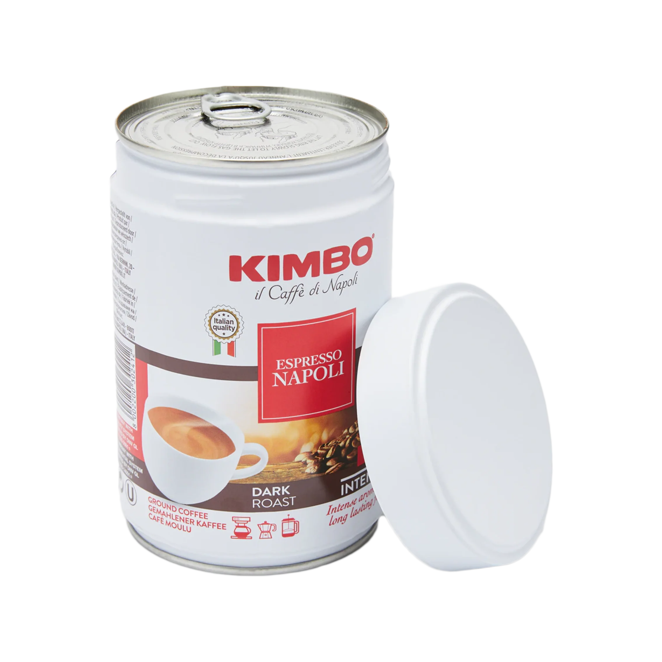 Espresso Napoli - Ground Coffee 8.8oz Can - Image 3